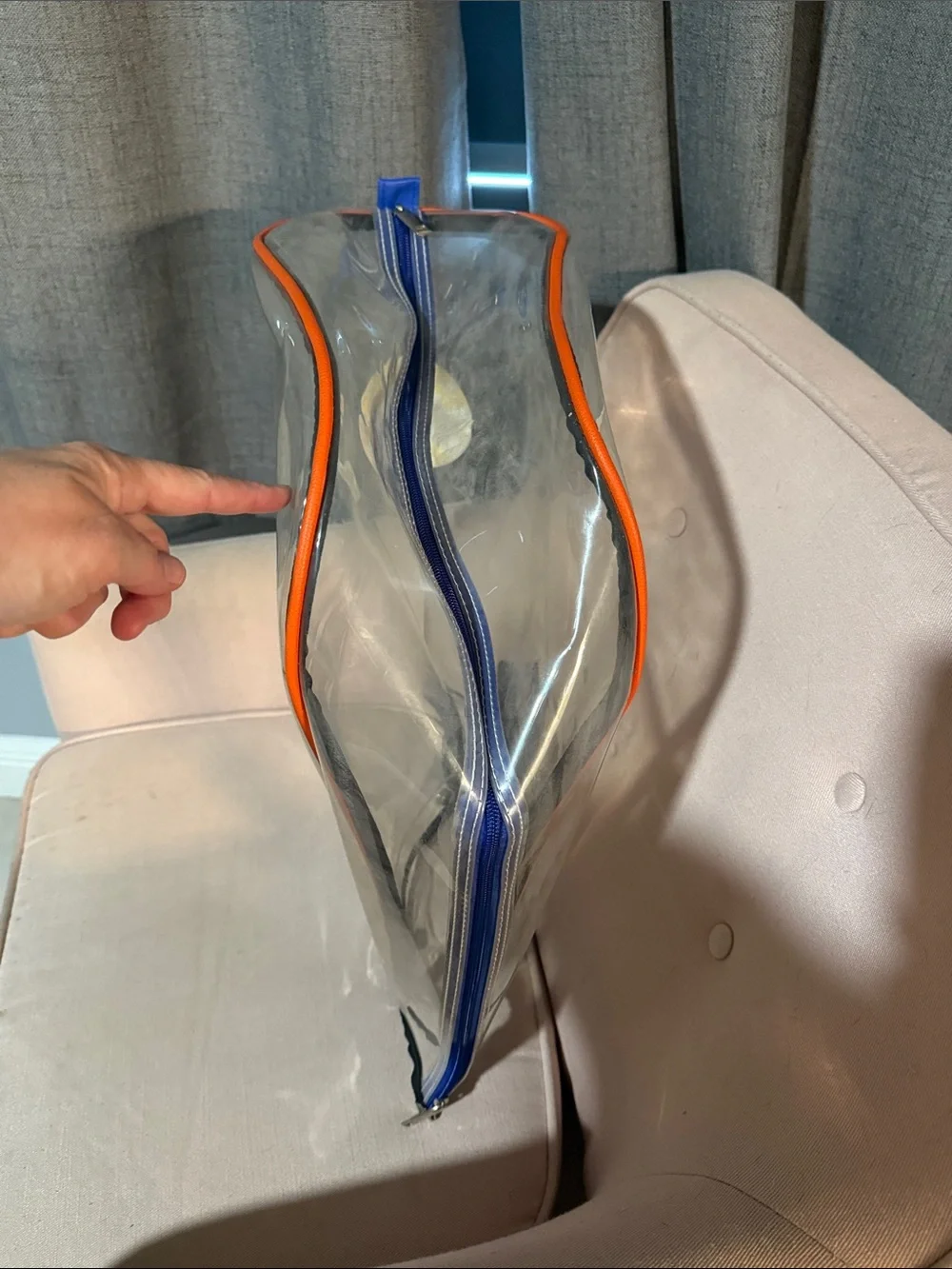 Malbon Clear Vinyl Protective Golf Caddy Cover